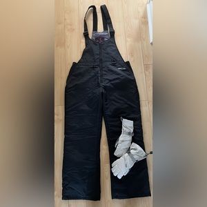 Arctix ski pants and Head ski gloves